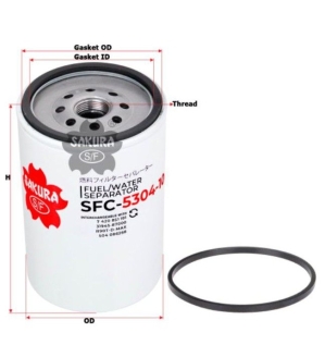 BỘ TÁCH NHIÊN LIỆU/ NƯỚC SFC-5304-10