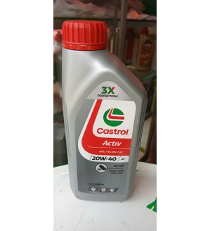 CASTROL ACTIV 4T 20W-40 (1Lit)